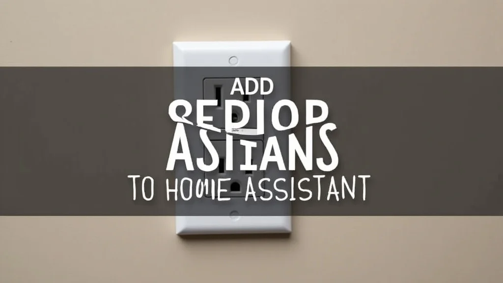 The image shows a smart plug connected to a wall outlet, illustrating the Add Kasa Smart Plug to Home Assistant Guide.