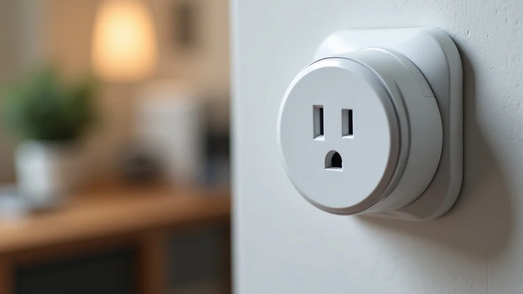 The image shows smart home plugs connected to appliances, making life easier with convenience.